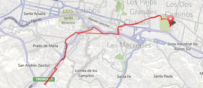 Ruta SoyMaratonista: Parque del Este- Los Próceres (Ven)