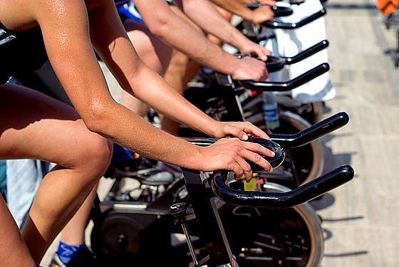 Beneficios del spinning para los corredores