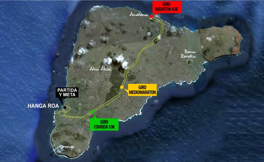 Mapa Rapa Nui 42K