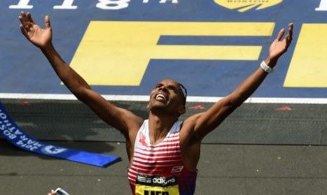 Estadounidense gana Maratón de Boston 2014
