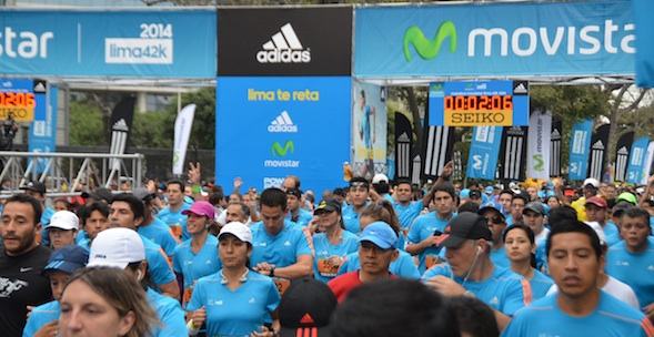 Lima42K 2014 reunió a 14 mil runners (Perú)