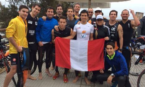 Delegación peruana se hizo sentir en el Triathlon Half Arica 2014