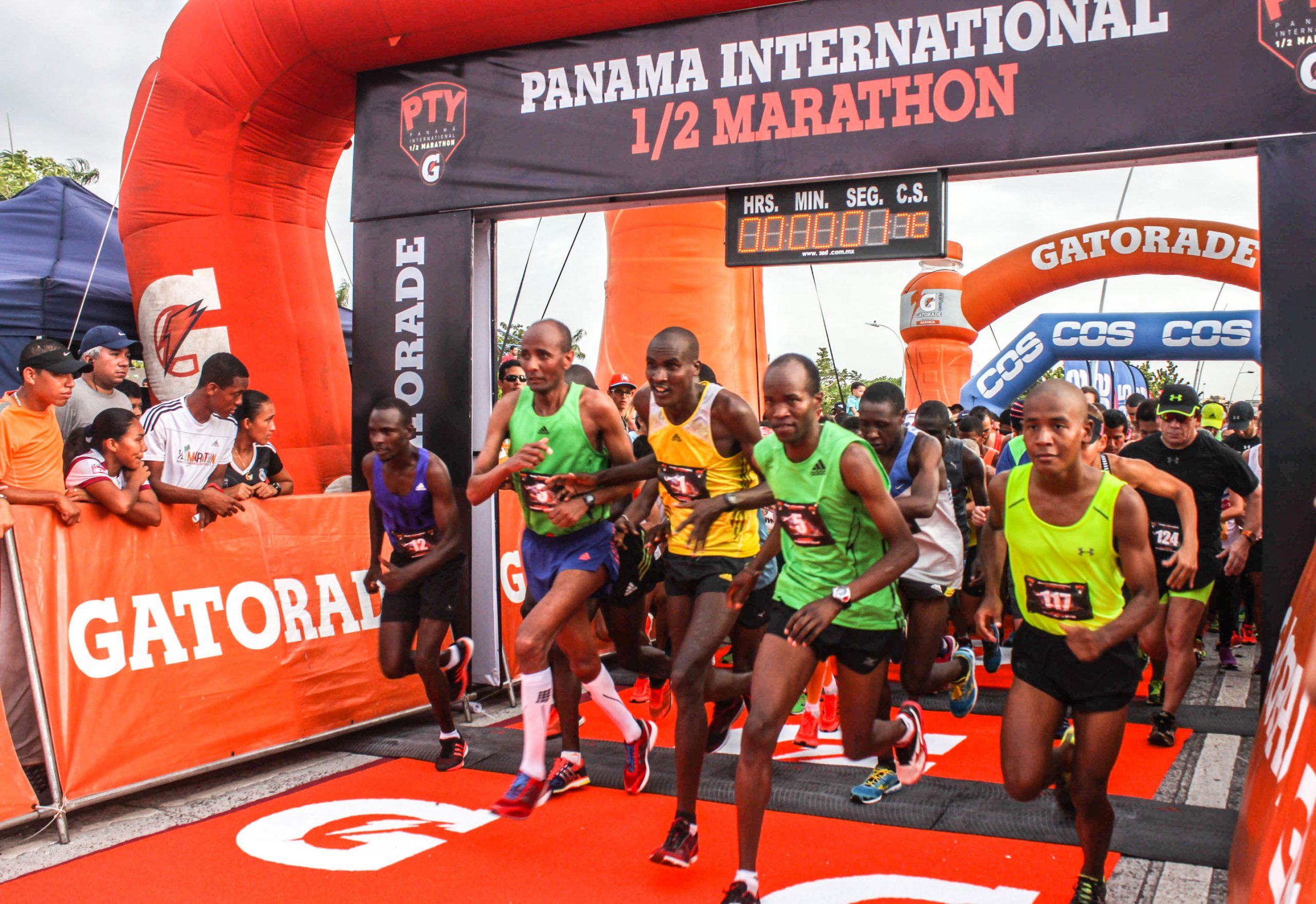 Keniano gana la XI versión de la Panamá International 1/2 Marathon