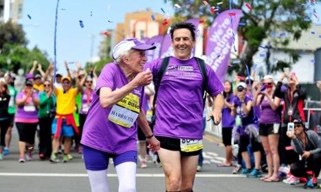Harriette Thompson culmina a los 92 años el maratón de San Diego