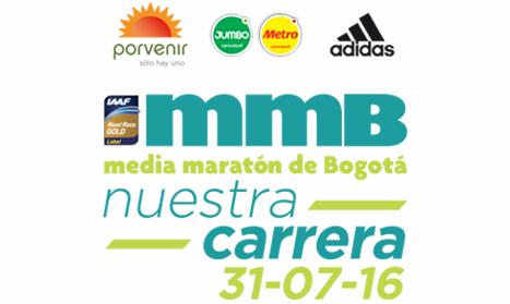 Inscripciones habilitadas para la Media Maratón de Bogotá 2016.
