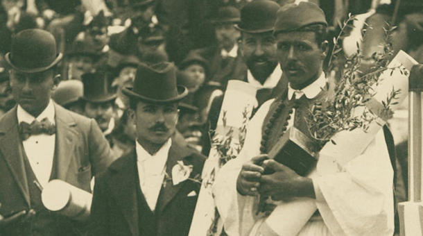 La primera maratón en los Juegos Olímpicos: Atenas 1896