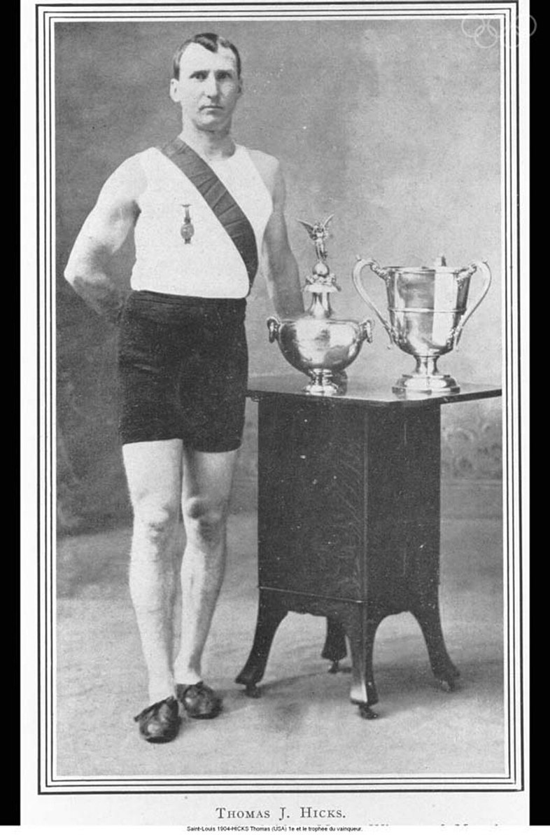 ganador maratón juegos olimpicos Saint Lous 1904