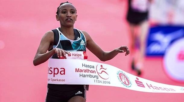 Melkamu Récord femenino en el Maratón Hamburgo 2016