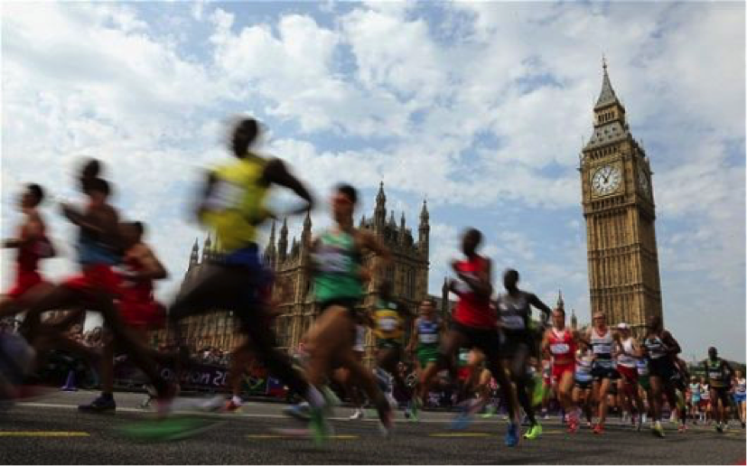 Maratón de Londres crea “burbuja” para atletas élite