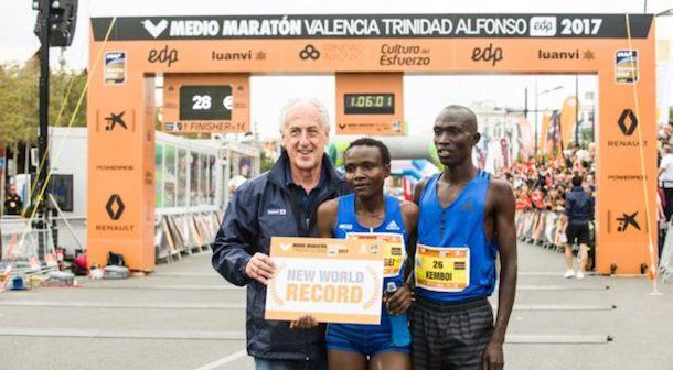 Jepkosgei récord mundial Medio Maratón Valencia 2017