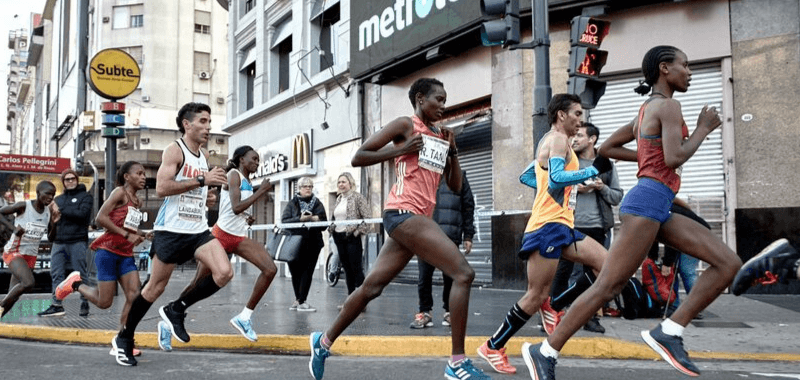 La “Legión africana” en el Maratón de Buenos Aires 2019