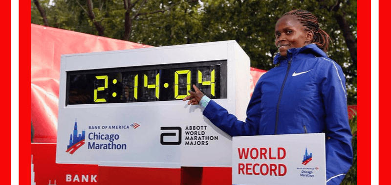 ¿Quién es Brigid Kosgei, la poseedora del récord de maratón?