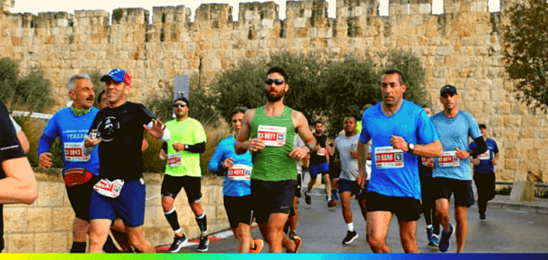 Carlos Jiménez en Jerusalén por Soy Maratonista