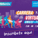 carrera caminata virtual Unicef