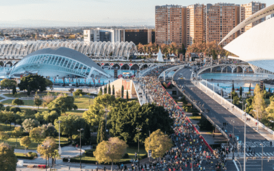 Corredores populares fueron protagonistas en Maratón de Valencia