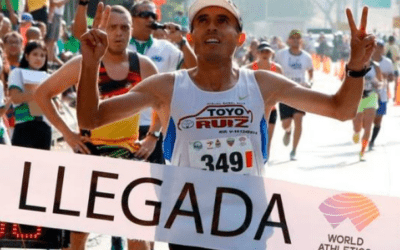 Didimo Sánchez gana medio maratón de San Cristóbal