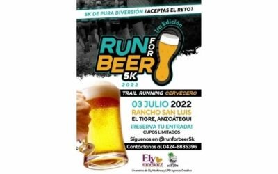 Llega Run for Beer 5K fiesta deportiva de trail running