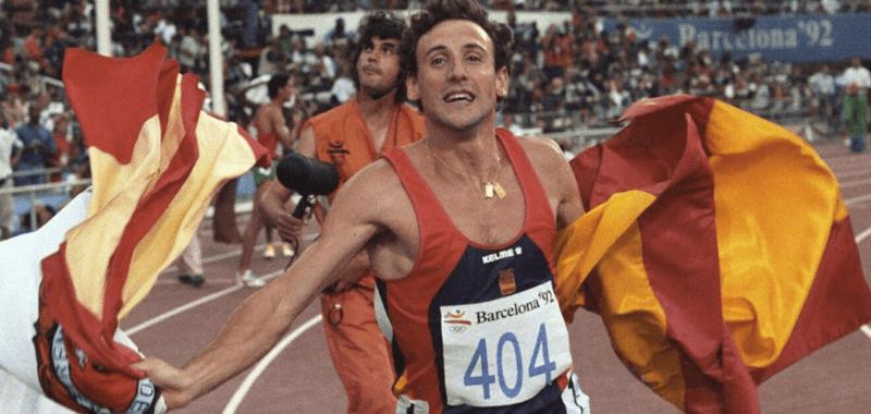 españa español atletismo medalla oro