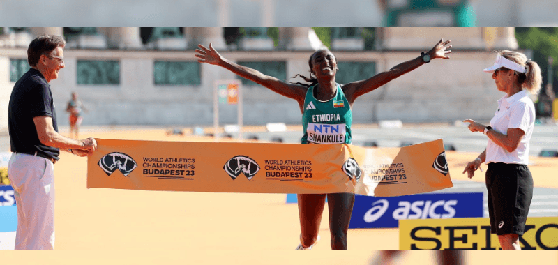 Etiopia se impone en el maratón femenino del Campeonato Mundial de Atletismo