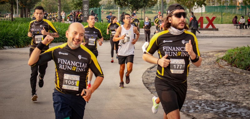 Financial Running carrera por soy maratonista