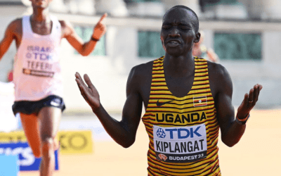 Victor Kiplangat de Uganda es el nuevo campeón del Mundo en el maratón masculino