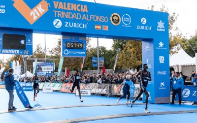 Siete récords y nuevo zarpazo al ranking histórico en el Medio Maratón Valencia
