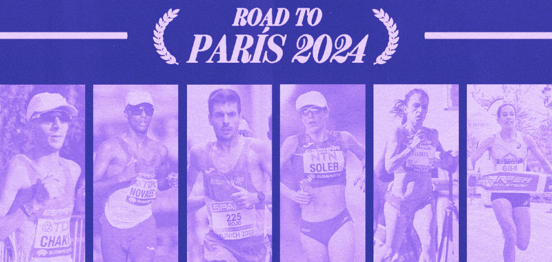 Equipo de España para el Maratón Olimpico Paris 2024