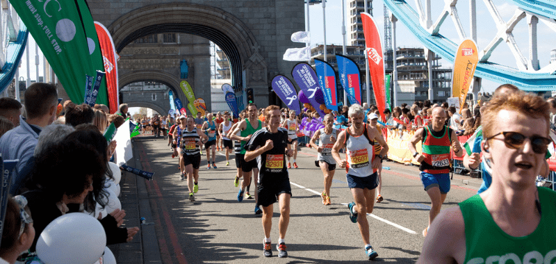Récord de inscritos en Maratón de Londres 2025