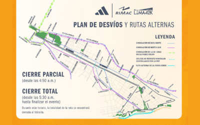 Conoce el cronograma, rutas y puntos de hidratación de la icónica maratón de adidas, RIMAC | LIMA 42K