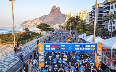 Kenianos dominan Media Maratón Internacional de Río de Janeiro CAIXA 2024