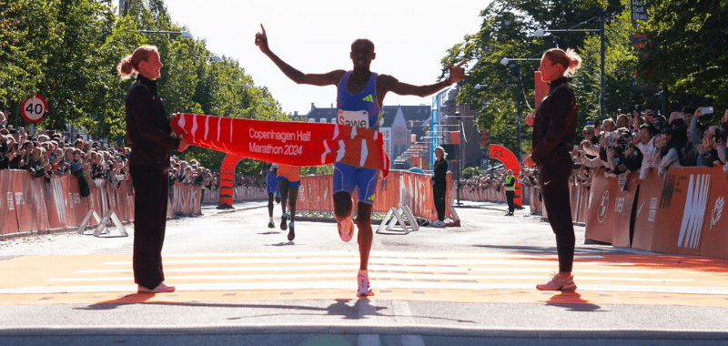 El ganador de la media maratón de Copenhague