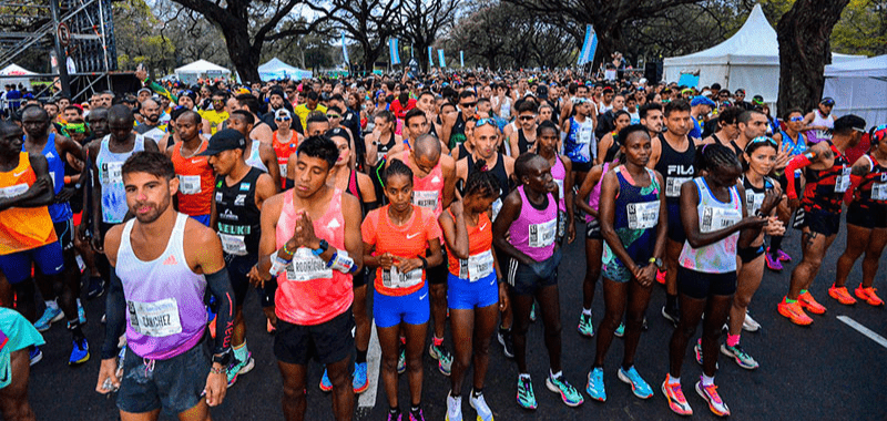 Maratón de Buenos Aires 1 Recorrido