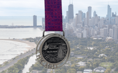 Esta es la medalla del Maratón de Chicago 2024