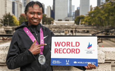 New world record for Ruth Chepngetich at the 2024 Chicago Marathon