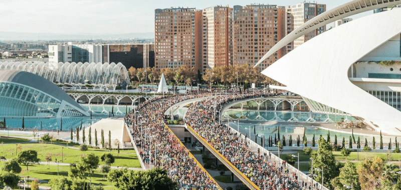 Maratón de Valencia. Imagen: Valencia Ciudad del Running