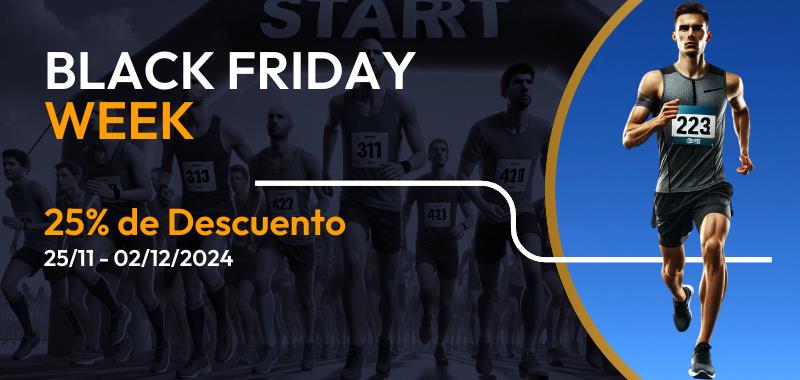 Black Friday oferta app running