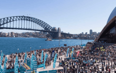 What is the route of the Sydney Marathon?