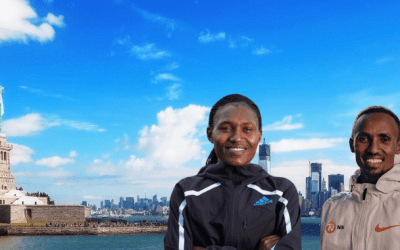 Close finishes for Sheila Chepkirui and Abdi Nageeye at the New York City Marathon 2024