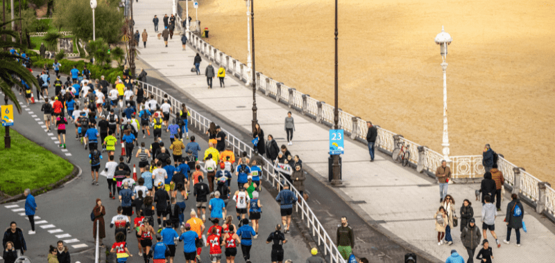 Maratón de San Sebastían edición 2024 suspendido