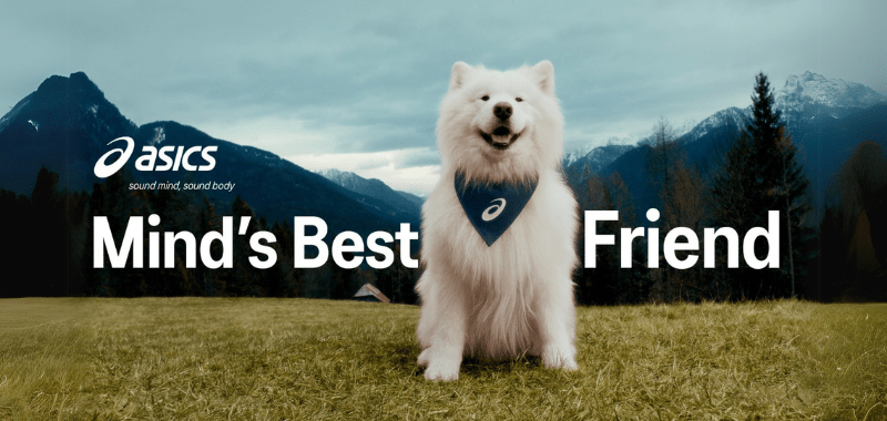 CUATRO PATAS, UNA MISIÓN: ASICS Y UN PERRO PARA INSPIRAR AL MUNDO A MOVERSE EN CUERPO Y MENTE ASICS PRESENTA A SU PERRO INFLUENCER