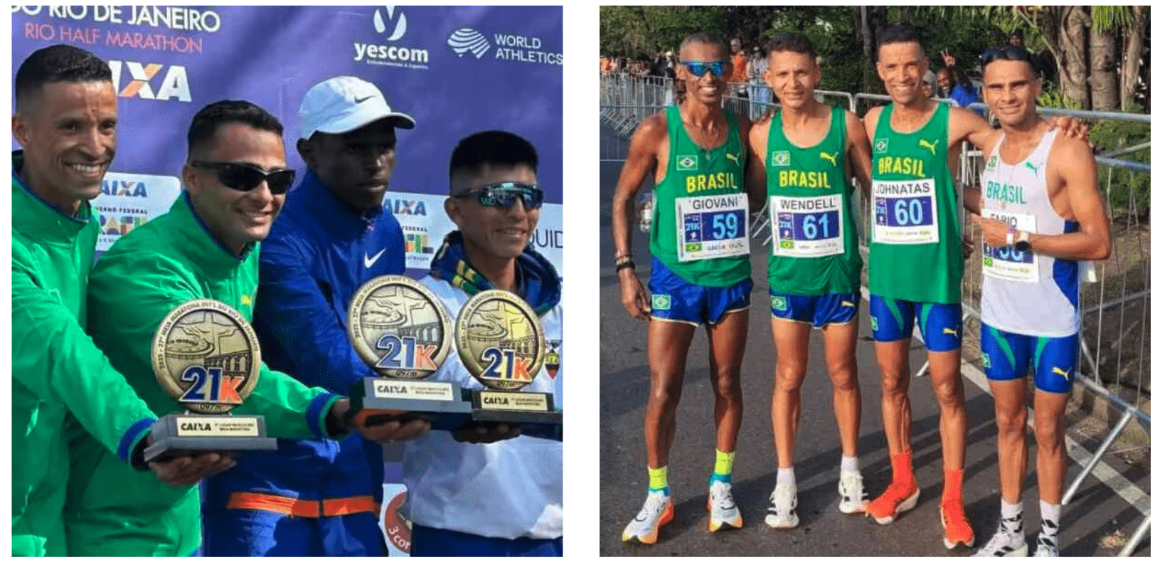 Media maraton rio compeonato sudmericano 2025