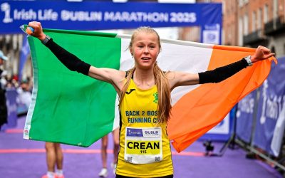 Ava Crean, de 19 años, deslumbra en el Maratón de Dublín 2025 al ganar el título nacional