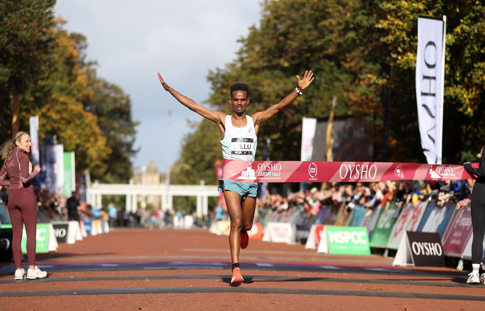 Yismaw Dillu winner Cardiff Half Marathon 2025
